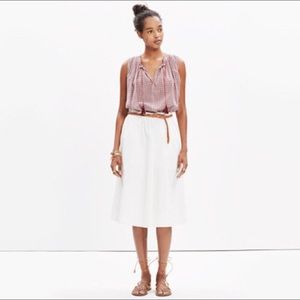 Madewell Sidewalk Midi skirt